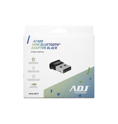Bluetooth Dongle Mini Usb 4.0 Bk Audio(60M) Data(100M) Adj