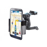 Supporto Auto Smartphone Airy Bk C/Attacco Ventola Aria Adj