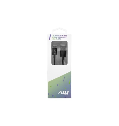 Cavo Usb 2.0 A-Micro A 1,5Mt Bk Connettori Reversibili Ai219 Adj
