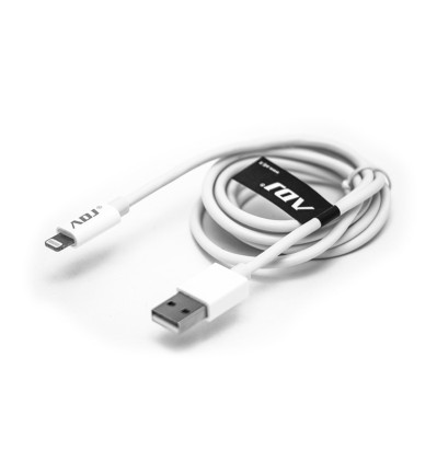 Cavo Usb 2.0 Lightning 1,5Mt Mfi Wh Made For Apple Adj