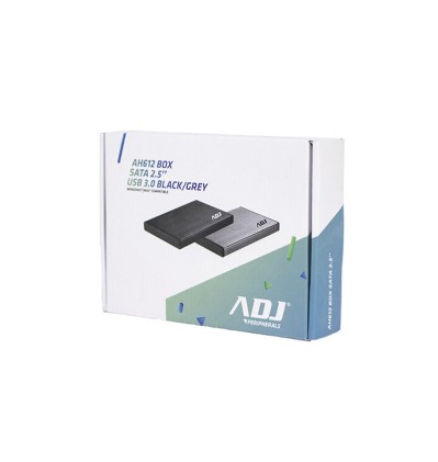 Box 2.5" Sata To Usb 3.0 Max 2Tb Bk Ah612 Box Max Hdd 9,5 Mm Adj