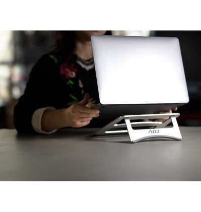 Supporto Notebook 11"/17" Raise Sl Ripiegabile/Portatile/Alluminio Adj