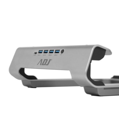 Supporto Notebook 11"/17" Axel Sl Alluminio 4 X Usb3.0 + Rgb Mode Adj