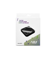 Power Bank 10000Mah P/Usb*2 Zaffir Bk C/Cavo Microusb 5V/2 Torcia Adj