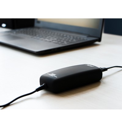 Alimentatore Notebook 90W Mini Bk 8 Connettori 3Pin Auto Adj