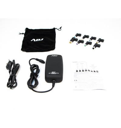 Alimentatore Notebook 90W Mini Bk 8 Connettori 3Pin Auto Adj