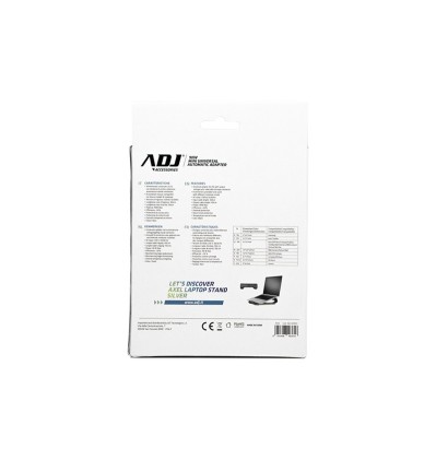 Alimentatore Notebook 90W Mini Bk 8 Connettori 3Pin Auto Adj