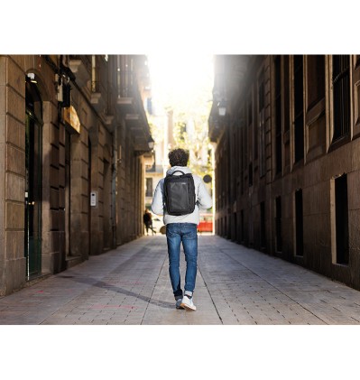 Borsa Nb Zaino 13/15" Urban Bk Con Tasca Per Trolley Cavo Usb Adj