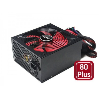 Alimentatore 600W 80Plus Reale Pfc Atti 5*Sa 1*Pa Fan14Cm Cavo50Cm