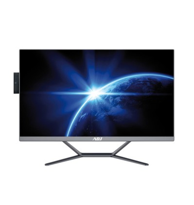 Aio 27" I5 8Gb 1Tb Win10 I5-10400 Wifi Cam Noodd