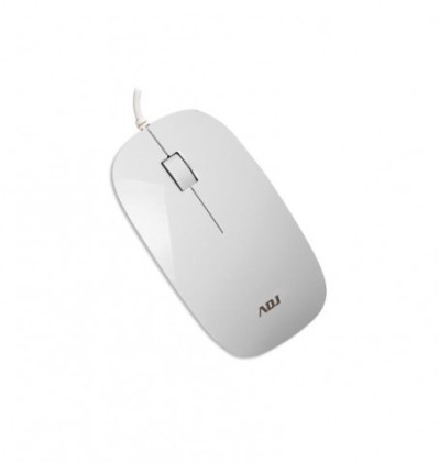 Mouse Usb Ottico 3D Slim Wh 1000 Dpi Plug&Play Adj