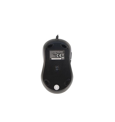 Mouse Usb Ottico 6D Evo Pure Bk 1000 Dpi 6 Tasti Plug&Play Adj