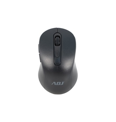 Mouse Wireless Ottico Evo Pure Bk 1000 Dpi 6 Tasti Con Ricevitore Adj