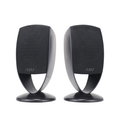 Speaker 2.0 Usb 2*2W Slinky Bk Pc/Smartphone/Tablet Adj