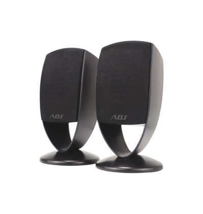 Speaker 2.0 Usb 2*2W Slinky Bk Pc/Smartphone/Tablet Adj