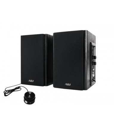 Speaker Wood 2.0 Set 30Wrms Edu Adj Pro-Sound Edu Cav Audio 5Mt+Control