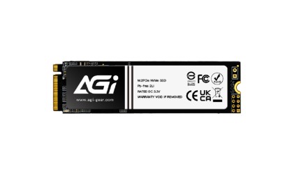 Agi Ssd Interno M.2 256Gb Pcie 2280 Gen. 3X4 Read/Write 1930/1210 Mbps