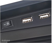 Base di Raffreddamento NoteBook Akasa AK-NBC-08BK - black