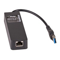AKY AK-AD-32 Hub USB 3.0 & network card 3 x USB / RJ45 10/100/1000 15 cm