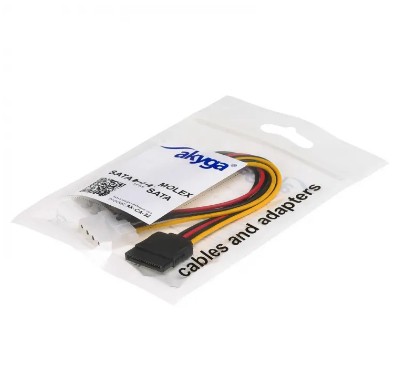 AKY AK-CA-32 Adapter SATA / SATA / MOLEX 15cm