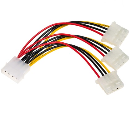 AKY AK-CA-40 Adapter Molex /3x Molex 15cm