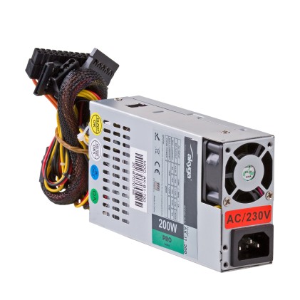 AKY AK-I1-200 Power Supply 1U mini ITX / Flex ATX 200W P4 PFC FAN 3xSATA
