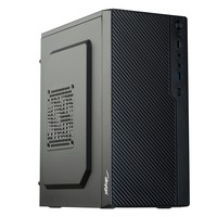 AKYGA Micro ATX Case AK36BK 1x USB 3.0 black w/o PSU