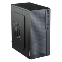 AKYGA Micro ATX Case AK36BK 1x USB 3.0 black w/o PSU