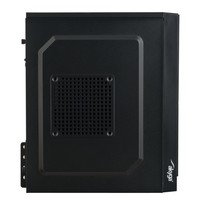 AKYGA Micro ATX Case AK36BK 1x USB 3.0 black w/o PSU