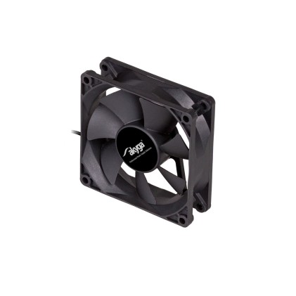 AKY AW-8A-BK System fan 8 cm black molex 80x80 mm