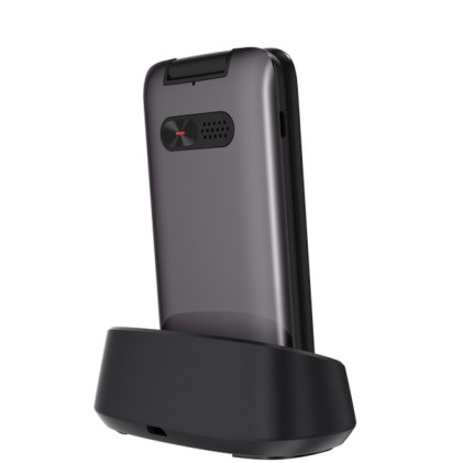 Alcatel Cellulare Gsm 3026X 2,8 Microsd 32Gb Gsm Quad Band Metallic Gray