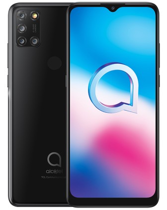 Alcatel Smartphone 3X 2020 Dual Sim 6,52 Android 10 Q 4Gb 64Gb Jewelry Black