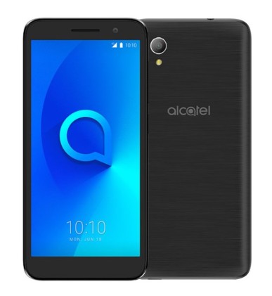 Alcatel Smartphone 1 2019 4,99 Dual Sim Android Go Edition Quad Core 8Gb Microsd 32Gb Volcano Black