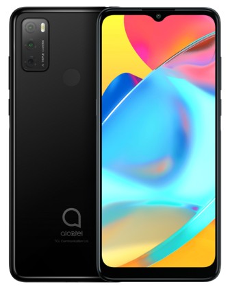 Alcatel Smartphone 3L 2021 Dual Sim 6,52" Android 11 4Gb 64Gb Jewelry Black