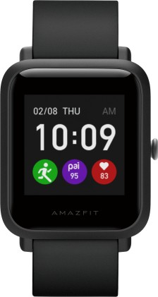 Amazfit Smartwatch Bip S Lite Black