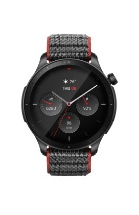 Amazfit GTR 4 3,63 cm (1.43") AMOLED 46 mm Grigio GPS (satellitare)