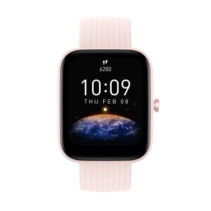Amazfit Bip 3 Pro 4,29 cm (1.69") TFT 44 mm Rosa GPS (satellitare)