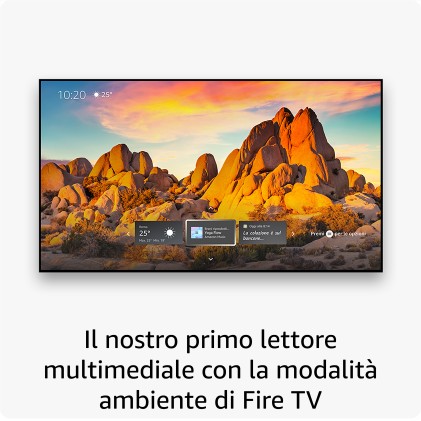 Amazon Fire TV Stick 4K di | Dispositivo per lo streaming con supporto per Wi-Fi 6E e modalità ambiente