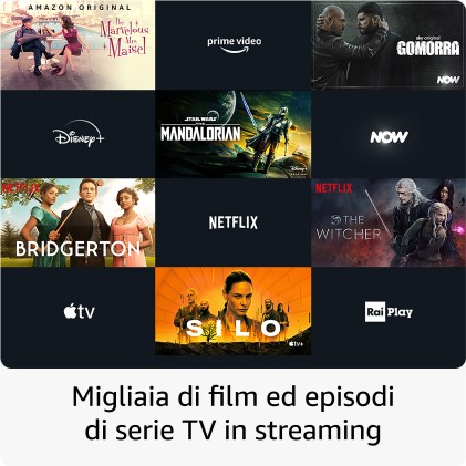 Amazon Fire TV Stick 4K di | Dispositivo per lo streaming con supporto per Wi-Fi 6E e modalità ambiente