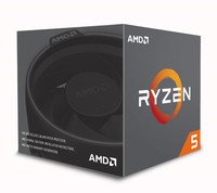Cpu Amd Ryzen 5 1600 Box Am4 3.2Ghz Con Wraith Spire Cooler Yd1600Bbafbox