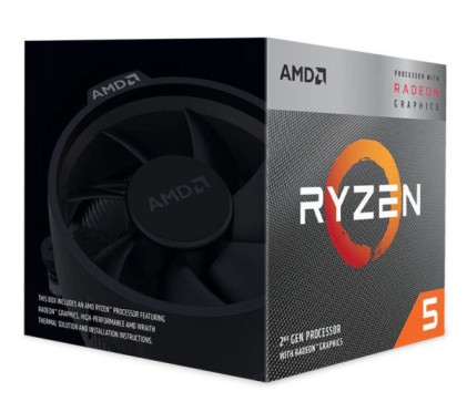AMD Ryzen 5 3400G processore 3,7 GHz 4 MB L3 Scatola