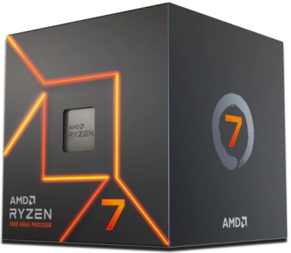 Cpu Amd Ryzen7 7700 Am5 3,8Ghz 8Core Box 32Mb 64Bit 65W