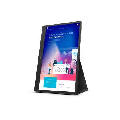 Aoc Monitor Touch 15,6 Led Ips Fhd 16:9 250 Cdm, Usb-C, Multimediale