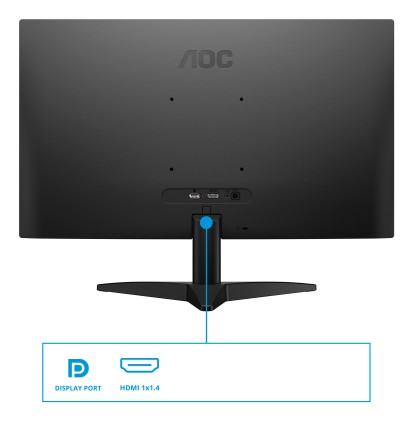 Aoc Monitor 23,8 Led Ips Fhd 16:9  4Ms 144Hz 250 Cdm, Dp/Hdmi