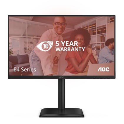 Aoc Monitor 23,8 Led Ips Fhd 16:9  4Ms 300 Cdm, Pivot, Dp/Hdmi, Multimediale
