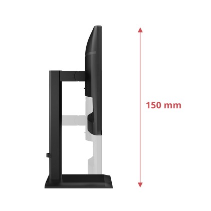 Aoc Monitor 23,8 Led Ips Fhd 16:9  4Ms 300 Cdm, Pivot, Dp/Hdmi, Multimediale