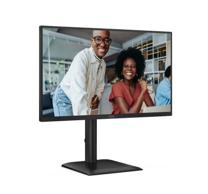 Aoc Monitor 23,8 Led Ips Fhd 16:9 4Ms 300 Cdm 120Hz, Pivot, Vga/Dp/Hdmi, Multimediale