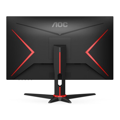 AOC 24G2SAE/BK Monitor PC 60,5 cm (23.8") 1920 x 1080 Pixel Full HD Nero, Rosso