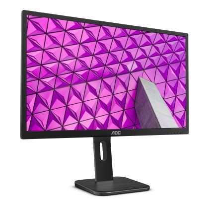Aoc Monitor 23,8 Led Ips 16:9 Fhd 5Ms 250 Cdm, Pivot, Vga/Dvi/Dp/Hdmi, Multimediale