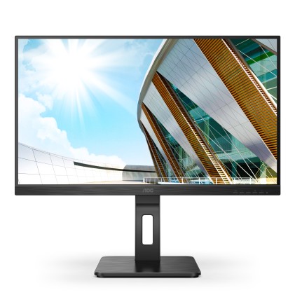 Aoc Monitor 23,8 Led Va Fhd 16:9 4Ms 250 Cdm, Pivot, Vga/Dvi/Dp/Hdmi, Multimediale